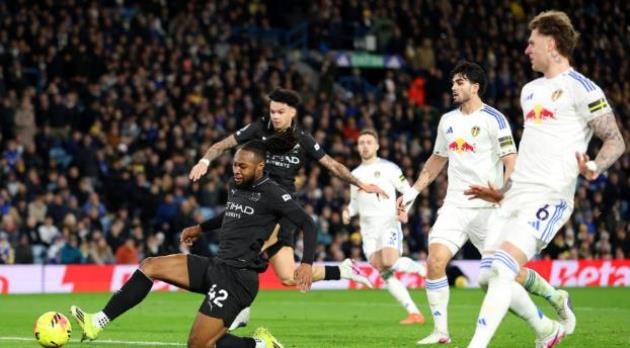 Manchester City hạ Leeds 1-0: Lời khẳng định đanh thép khi thiếu vắng Erling Haaland