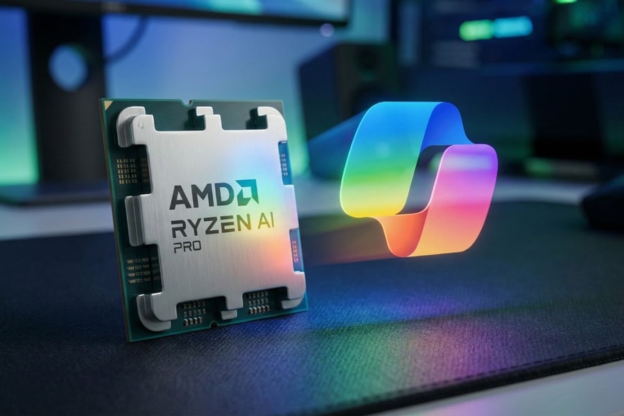 AMD ra mắt Ryzen AI 400 cho máy tính để bàn: Sức mạnh NPU 50 TOPS dẫn đầu kỷ nguyên AI