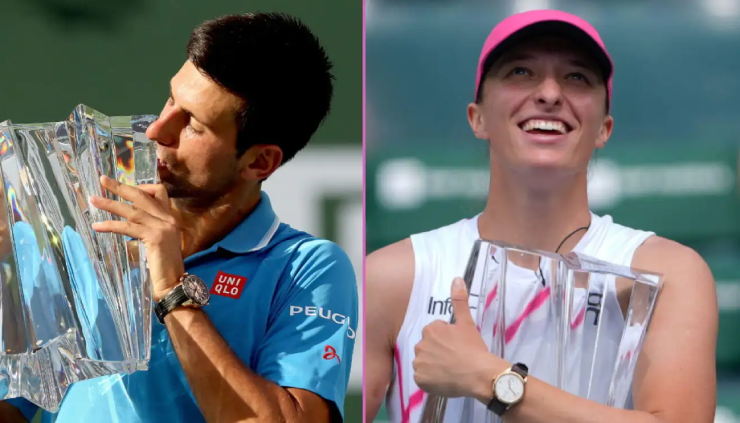 Djokovic và Swiatek trước cơ hội thiết lập kỷ lục vĩnh cửu tại Indian Wells 2026