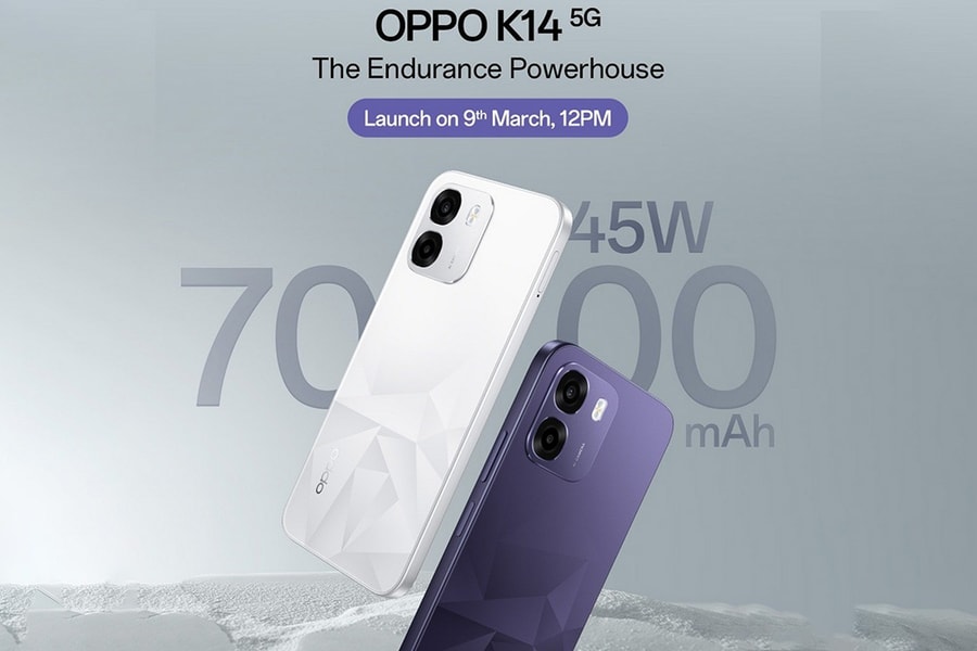 OPPO K14 lộ diện cấu hình với pin 7000 mAh và chuẩn kháng nước IP69 cao nhất phân khúc