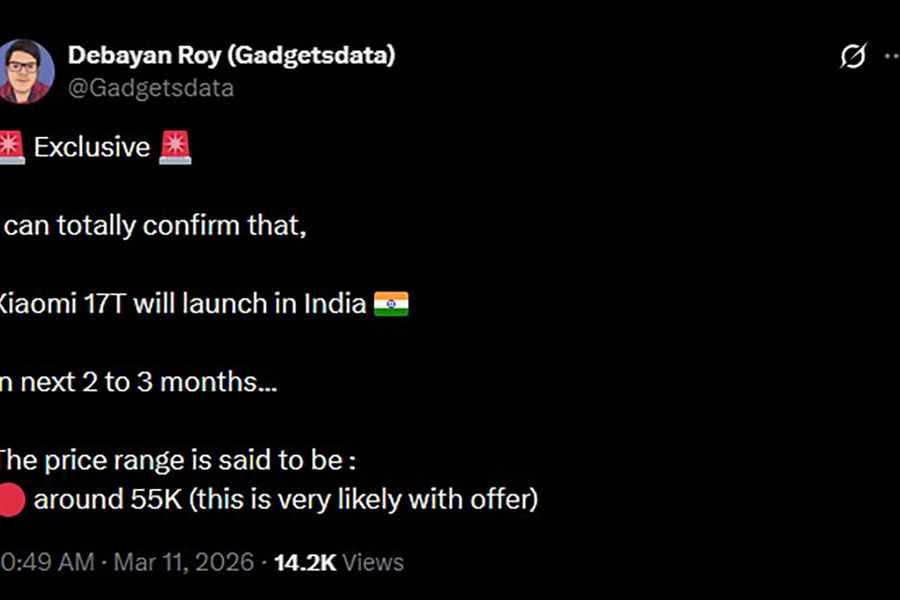 Xiaomi 17T lộ diện với chip Dimensity 8500 và pin dung lượng lớn 6500 mAh