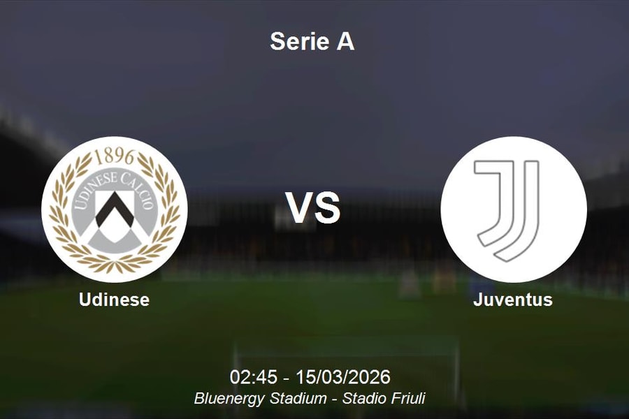 Nhận định Udinese vs Juventus - Serie A: Bà đầm già nỗ lực bám đuổi top 4