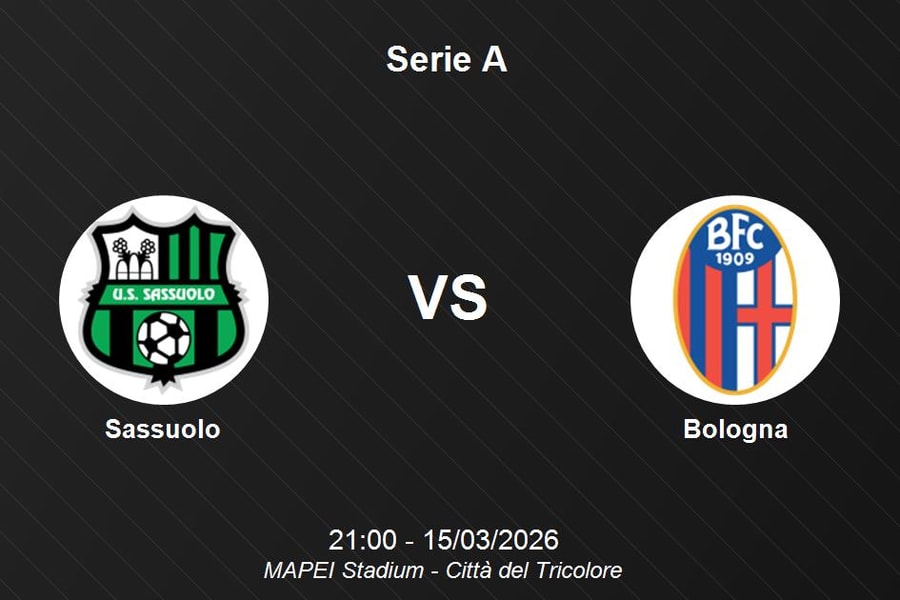 Nhận định Sassuolo vs Bologna - Serie A: Đại chiến phân định ngôi thứ khu vực giữa bảng