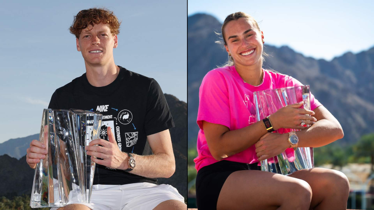 Sinner và Sabalenka lập cú đúp lịch sử tại Indian Wells 2026