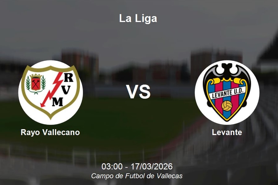 Nhận định Rayo Vallecano vs Levante - Cuộc chiến giành lợi thế tại Vallecas