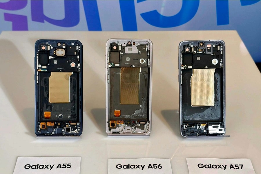 Galaxy A57 lộ diện hệ thống tản nhiệt buồng hơi cỡ lớn hứa hẹn bứt phá hiệu năng gaming