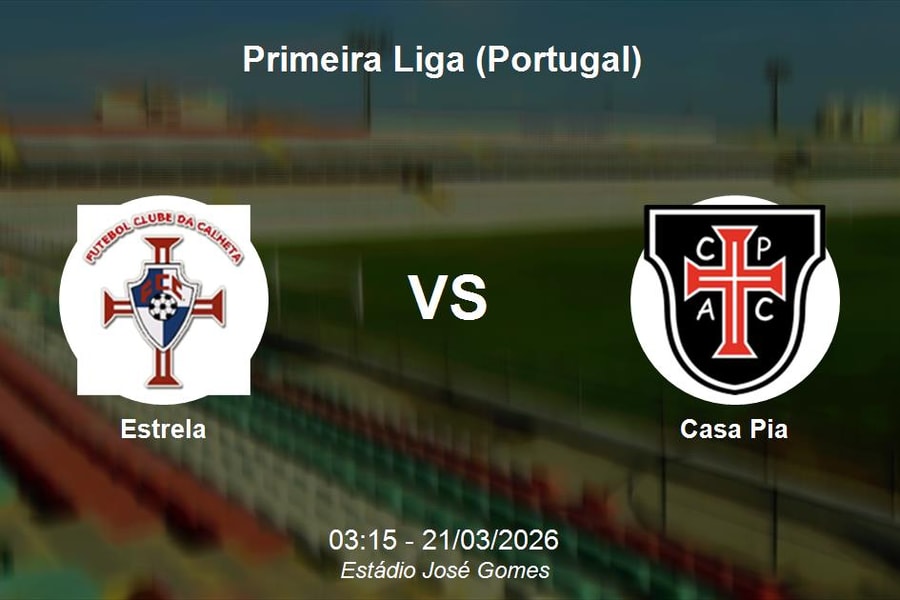 Nhận định Estrela vs Casa Pia - Primeira Liga (Portugal)