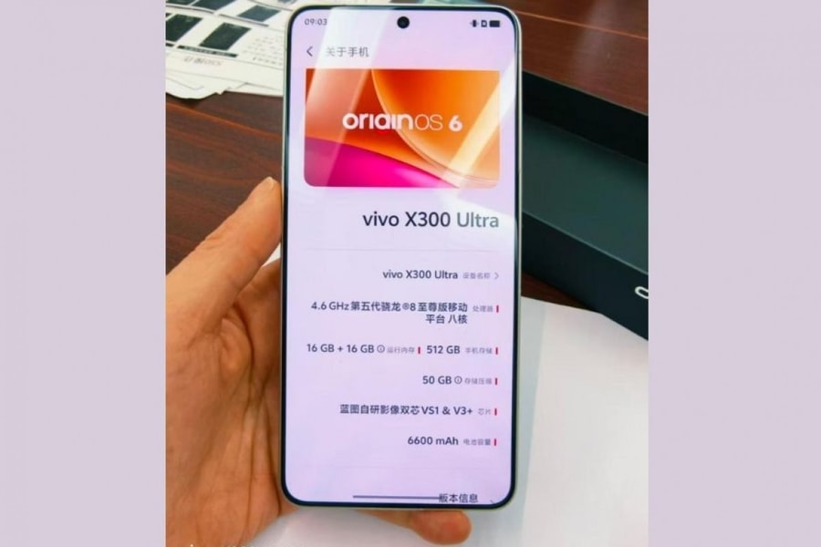 Cận cảnh vivo X300 Ultra: Pin 6,600mAh và hệ thống camera 200MP chuyên nghiệp