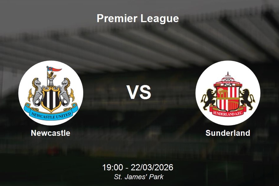 Nhận định Newcastle vs Sunderland - Premier League: Đại chiến vùng Đông Bắc tại St. James' Park