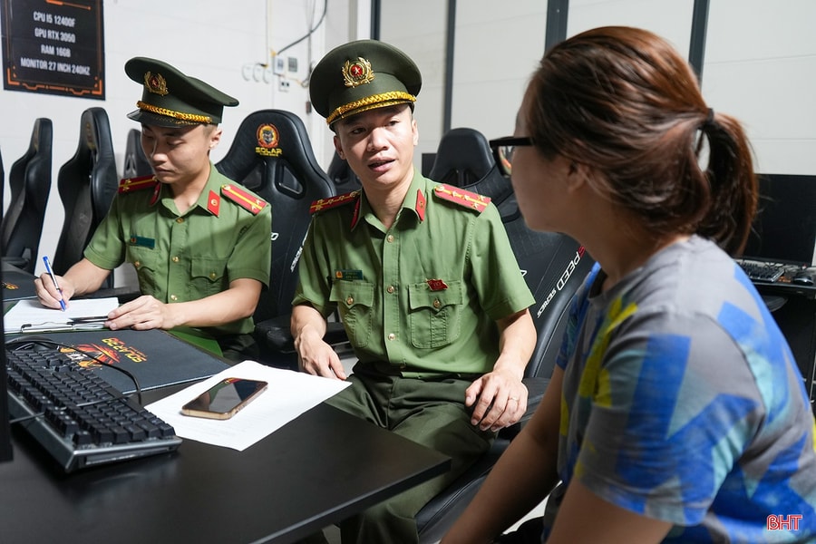 Công an kiểm tra quán bi-a, game online sau phản ánh của Báo và Phát thanh, truyền hình Hà Tĩnh
