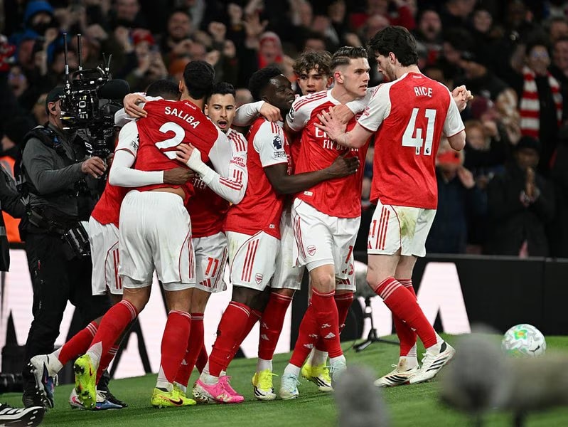 Arsenal và kịch bản vô địch Ngoại hạng Anh sớm: Thời điểm Pháo thủ có thể đăng quang