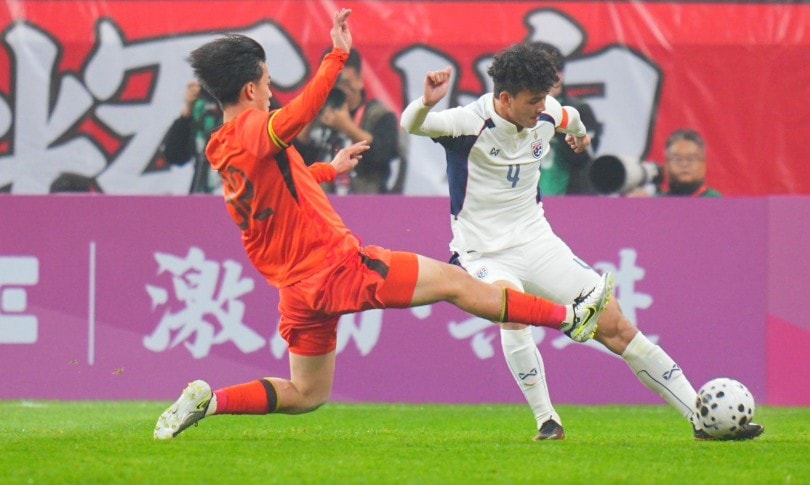 U23 Trung Quốc ngược dòng kịch tính hòa 2-2 trước U23 Thái Lan tại CFA Team China