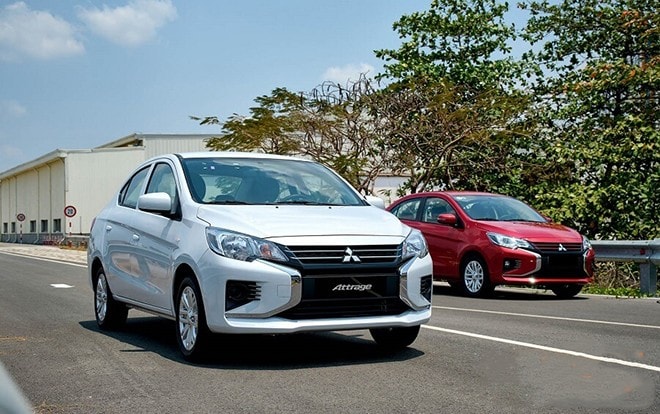 Mitsubishi Attrage 2026: Giá lăn bánh và ưu đãi 100% lệ phí trước bạ tháng 3