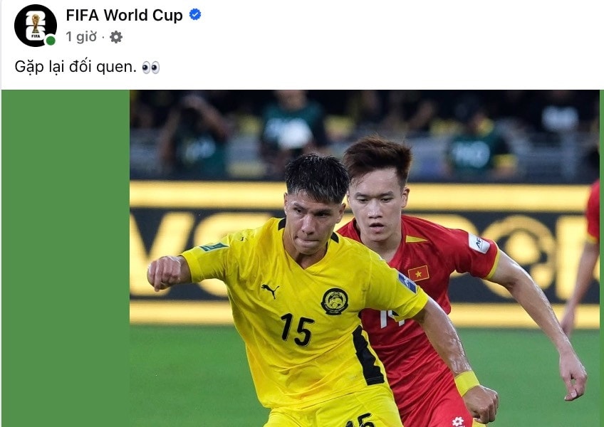 FIFA hâm nóng màn tái đấu kịch tính giữa Việt Nam và Malaysia tại Thiên Trường