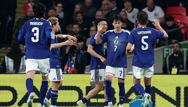 Nhật Bản đánh bại tuyển Anh 1-0: Cột mốc lịch sử của bóng đá châu Á tại Wembley