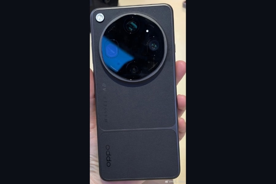 Cận cảnh OPPO Find X9 Ultra: Mặt lưng da độc đáo và viên pin khủng 7,050 mAh