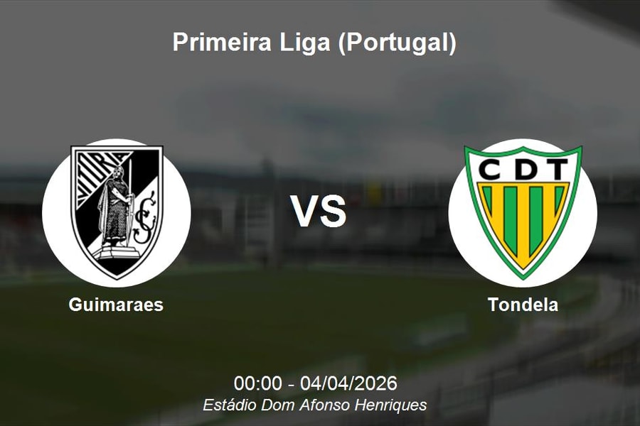 Nhận định Guimaraes vs Tondela - Primeira Liga: Cơ hội giải tỏa áp lực