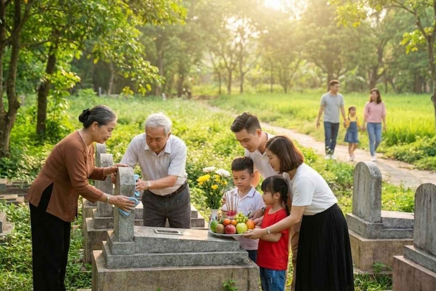 Văn khấn Thanh minh 2026: Bài cúng tại nhà, nghĩa trang đầy đủ