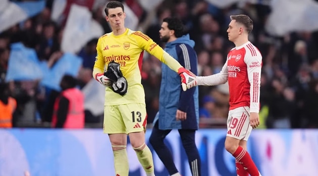 Mikel Arteta và canh bạc Kepa Arrizabalaga tại hành trình FA Cup của Arsenal