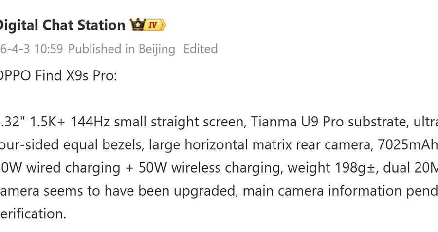 Giải mã OPPO Find X9s Pro: Flagship nhỏ gọn sở hữu pin 7,025mAh và camera 200MP