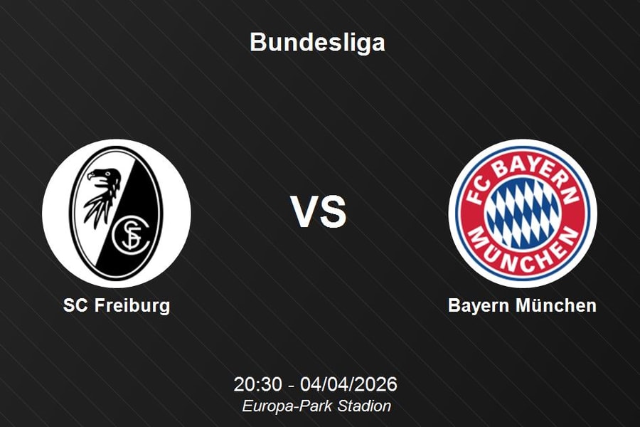 Nhận định SC Freiburg vs Bayern München - Thử thách cực đại cho chủ nhà tại Bundesliga