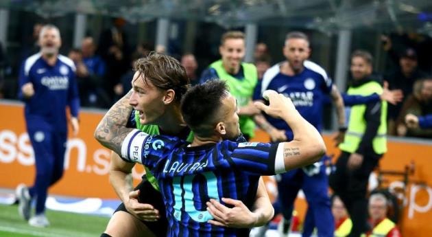 Inter vùi dập Roma 5-2: Lautaro Martinez và Thuram đưa Scudetto đến gần San Siro