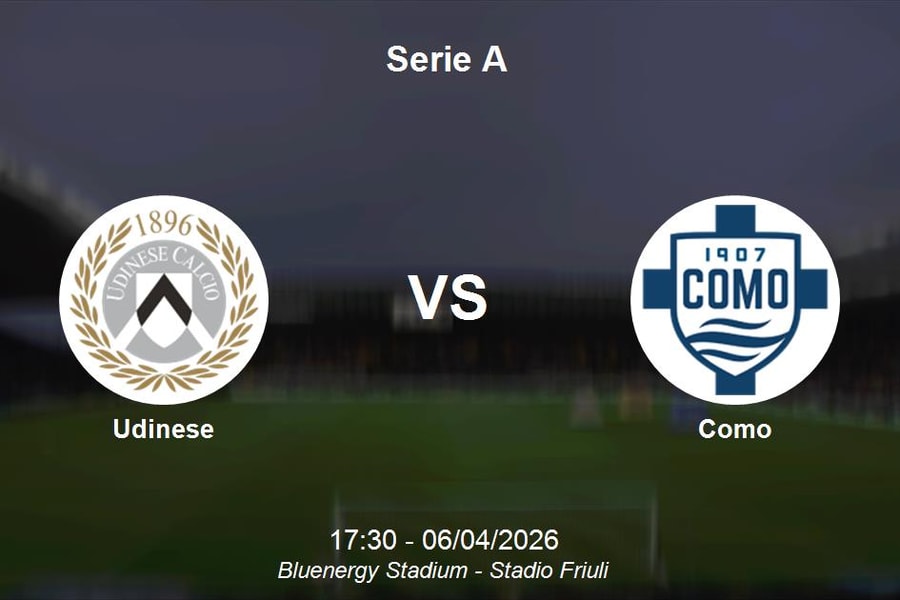 Nhận định Udinese vs Como - Serie A: Thử thách bản lĩnh đội khách