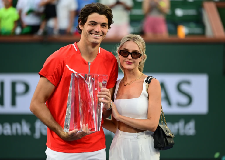 Thực hư tin đồn Taylor Fritz chia tay Morgan Riddle: Cú lừa từ mạng xã hội?