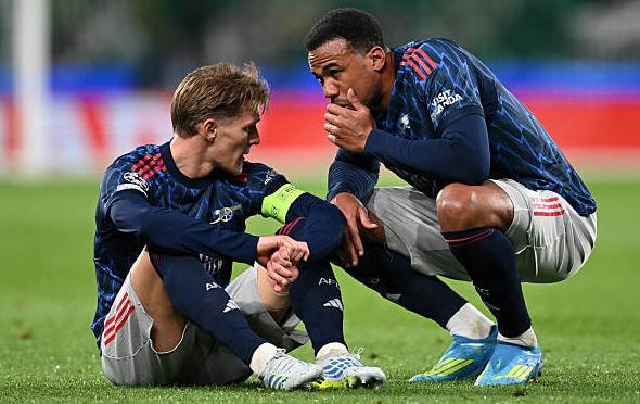 Arsenal nín thở vì Martin Odegaard: Khi niềm hy vọng hóa thành nỗi lo