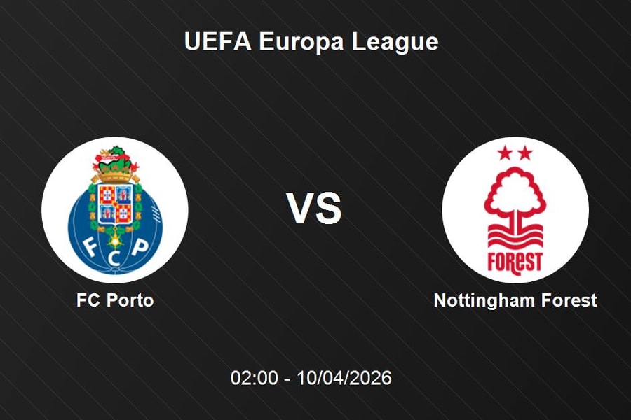 Nhận định FC Porto vs Nottingham Forest - UEFA Europa League kịch tính