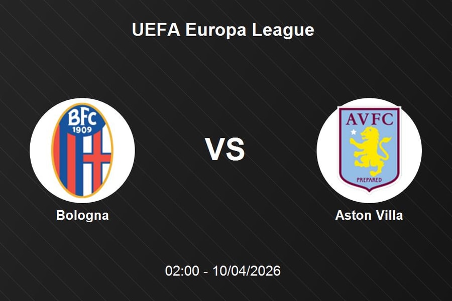 Nhận định Bologna vs Aston Villa - UEFA Europa League 02h00 ngày 10/4