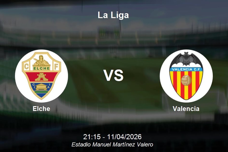 Nhận định Elche vs Valencia - La Liga: Cuộc chiến trụ hạng tại Manuel Martínez Valero