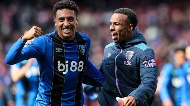 Bournemouth quật ngã Arsenal: Kỷ lục 12 trận bất bại của kẻ diệt khổng lồ