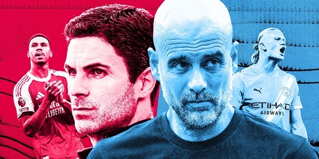 Manchester City đối đầu Arsenal: Khoảnh khắc sai lầm sẽ định đoạt ngai vàng