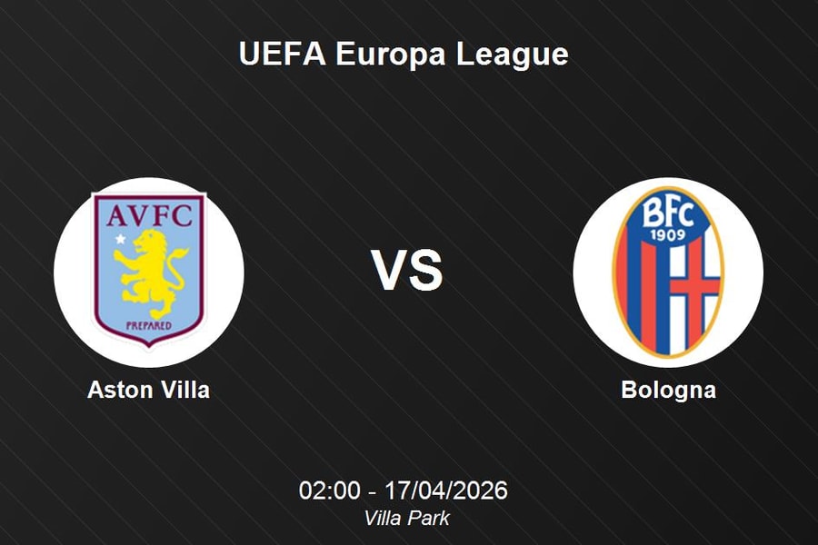 Nhận định Aston Villa vs Bologna - UEFA Europa League