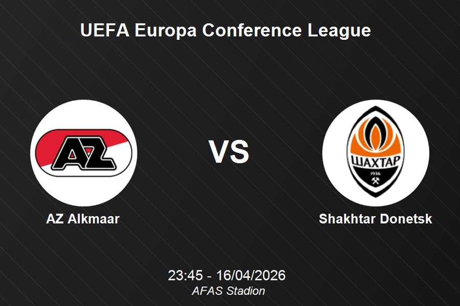 Nhận định AZ Alkmaar vs Shakhtar Donetsk - UEFA Europa Conference League