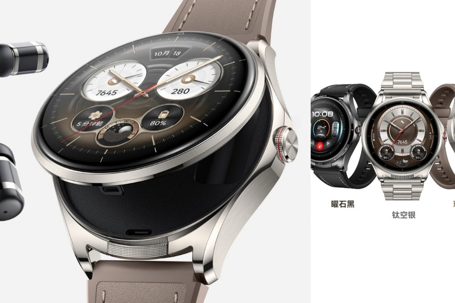Cận cảnh Huawei Watch Buds 2: Đột phá thiết kế 2 trong 1 tích hợp tai nghe vào đồng hồ