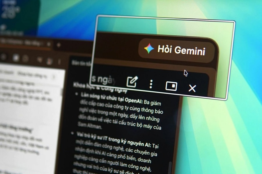 Trình duyệt Chrome tại Việt Nam tích hợp chatbot Gemini: Nâng tầm đa nhiệm và bảo mật