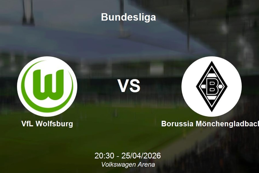 Nhận định VfL Wolfsburg vs Borussia Mönchengladbach - Bundesliga