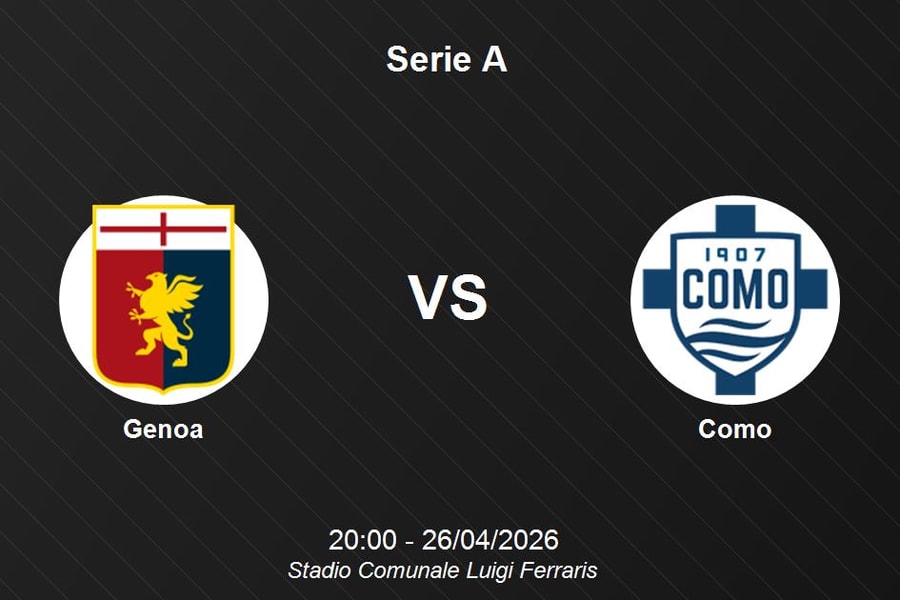 Nhận định Genoa vs Como - Serie A: Thử thách cho tham vọng Top 6