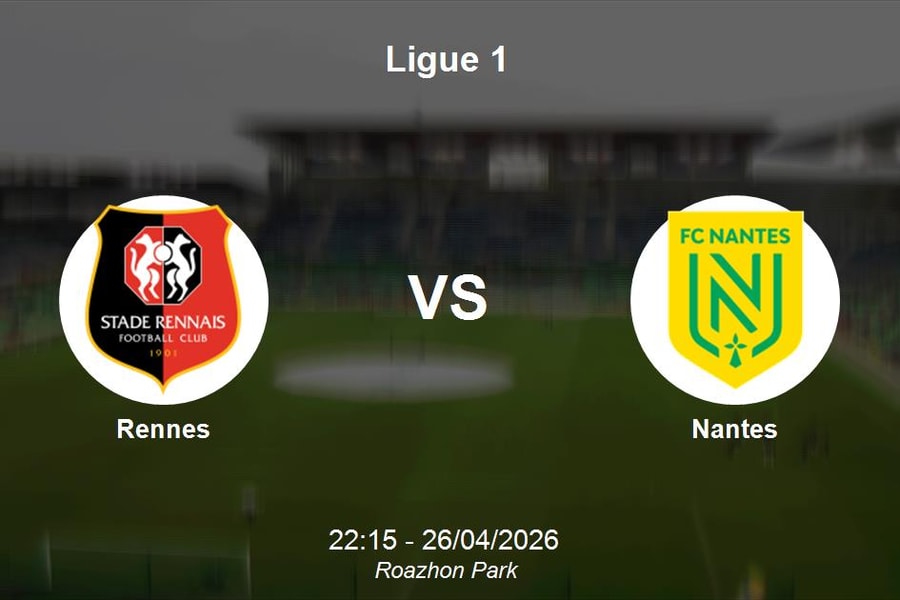 Nhận định Rennes vs Nantes - Ligue 1: Cuộc chiến trái ngược tại Roazhon Park