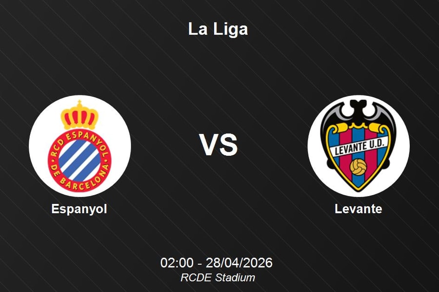 Nhận định Espanyol vs Levante - La Liga
