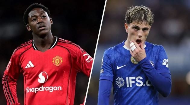 Mainoo và Garnacho: Hai ngã rẽ đối nghịch tại Old Trafford sau kỷ nguyên Ruben Amorim