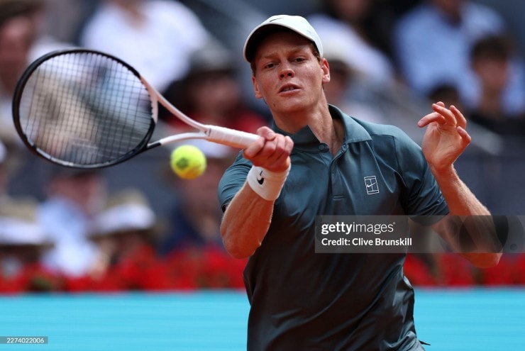 Jannik Sinner vào chung kết Madrid Open 2026 sau chiến thắng áp đảo trước Arthur Fils