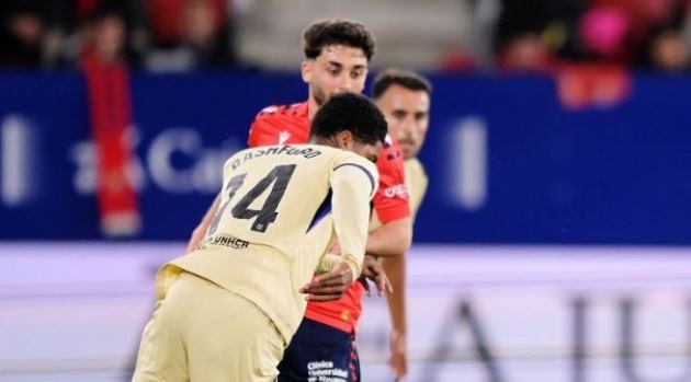 Barcelona chạm tay vào ngôi vương La Liga sau màn ngược dòng kịch tính trước Osasuna