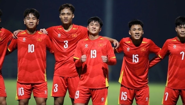 U17 Việt Nam đối mặt bài toán thể hình tại Vòng chung kết châu Á 2026