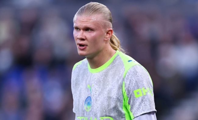 Erling Haaland gửi lời cảnh báo đến Arsenal sau cú sảy chân của Man City trước Everton