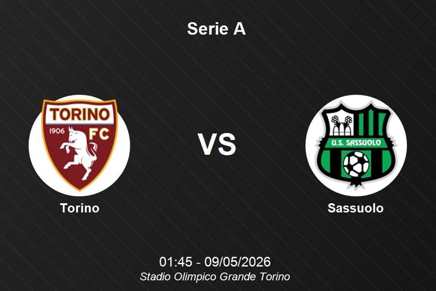 Nhận định Torino vs Sassuolo - Serie A: Thử thách cho hàng công tại Turin