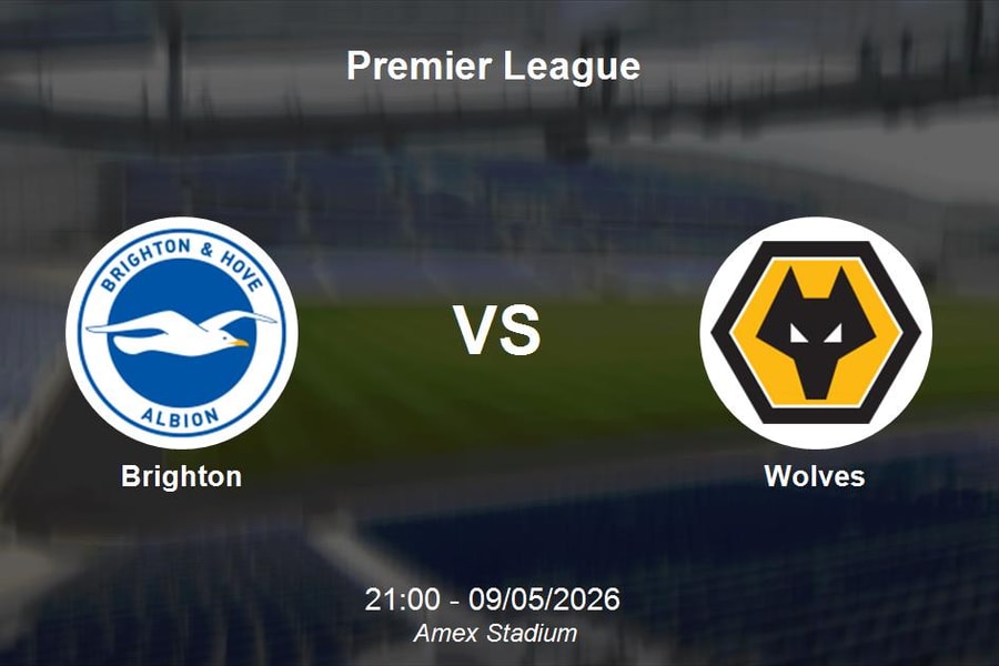 Nhận định Brighton vs Wolves - Vòng 36 Premier League: Cơ hội cho chủ nhà