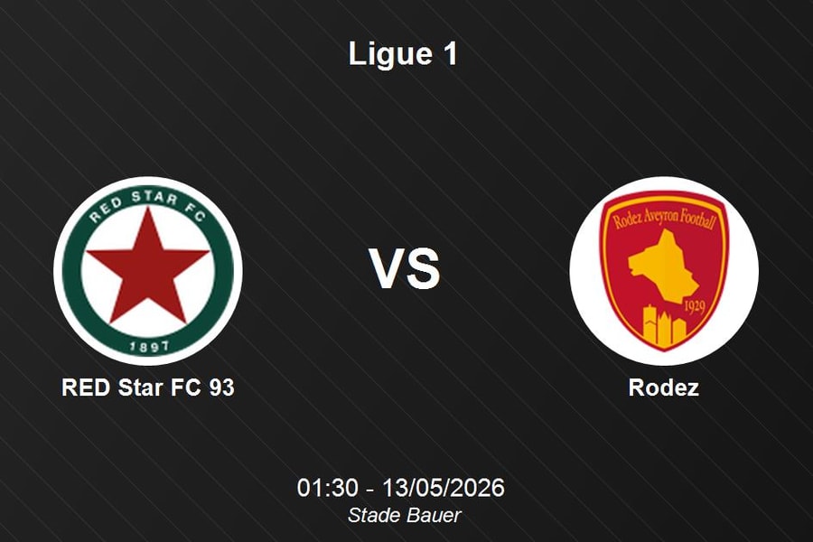Nhận định RED Star FC 93 vs Rodez - Ligue 1: Cuộc chiến kịch tính tại Stade Bauer